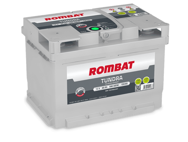 075 Car Battery Rombat Tundra 60Ah 580CCA