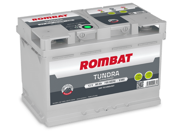 096 Car Battery Rombat 80Ah 750CCA