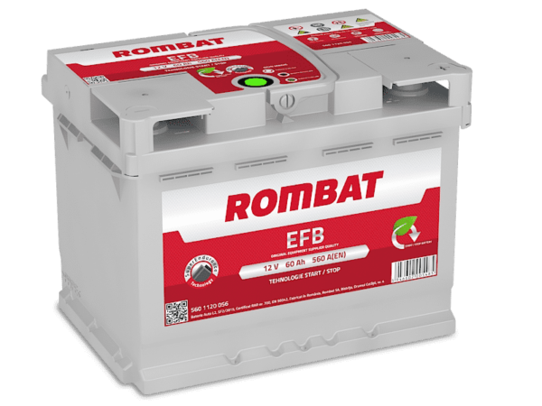 027 Stop/Start EFB Car Battery Rombat